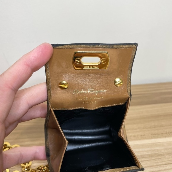 Salvatore Ferragamo Vintage Mini Gancini Bag - Picture 7 of 8